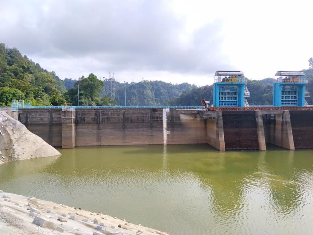 Elevasi Waduk Koto Panjang Kampar Turun ke Angka 76,70 Mdpl