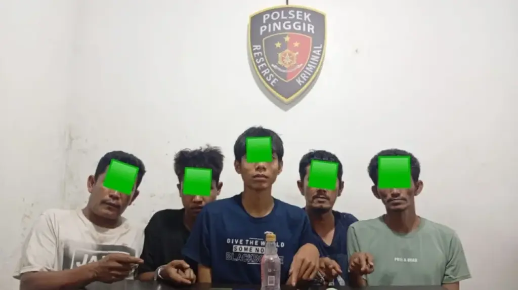 Lima Pengguna Sabu di Talang Mandi Diciduk Polisi, Satu Orang Berhasil Buron