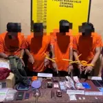 Empat Pelaku Narkoba di Bangko Pusako Ditangkap, Polisi Temukan Ratusan Amunisi
