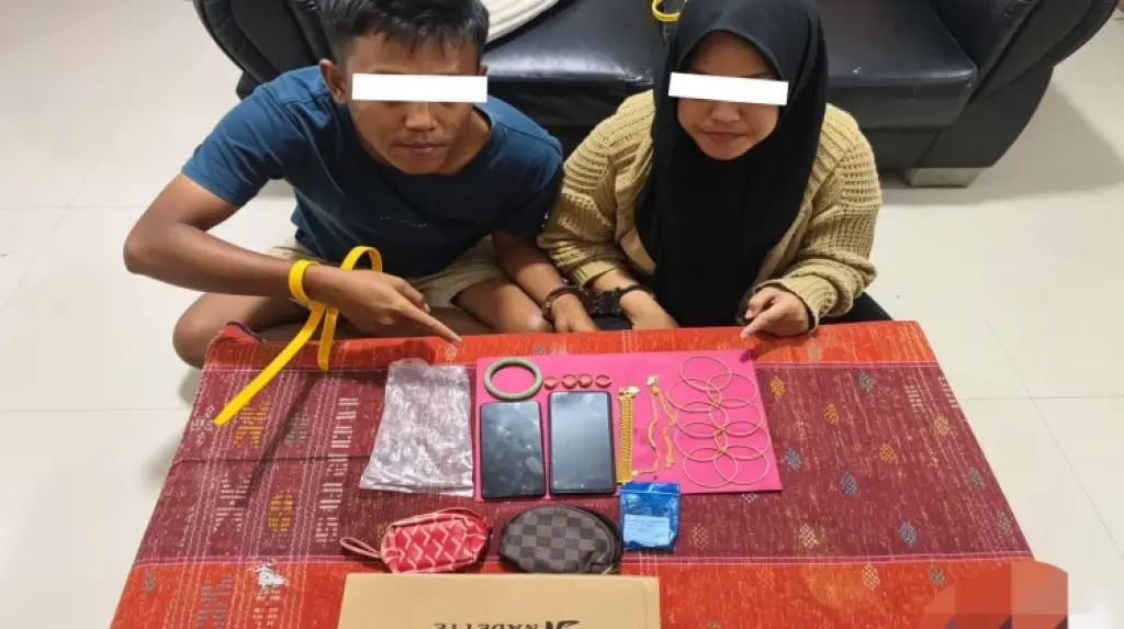Sandiwara Perampokan di Bengkalis Terbongkar Lewat Rekaman CCTV