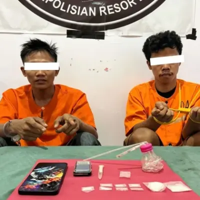 Polisi Amankan 10,70 Gram Sabu dari Dua Pria di Duri Barat