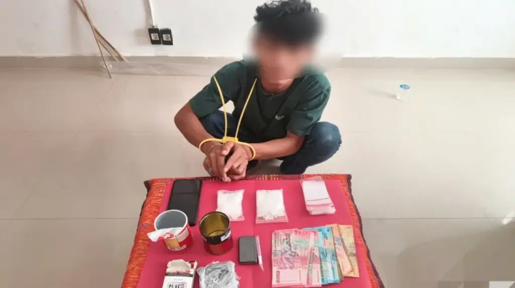 Polsek Mandau Tangkap Pengedar Sabu, Dua Paket Besar Narkotika Disita