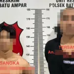 Polda Kepri Tangkap Dua Tersangka Curas terhadap WN Malaysia di Hotel Batam