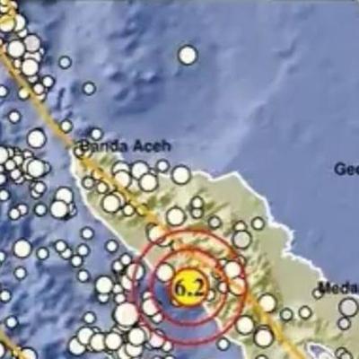 Gempa Magnitudo 6,2 Guncang Aceh Barat Daya, Tidak Berpotensi Tsunami