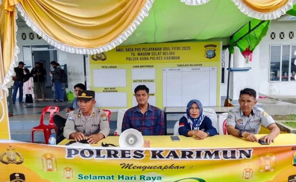 Arus Balik Lebaran 2025 di Karimun: 1.150 Penumpang Berangkat dari Pelabuhan Tanjung Maqom
