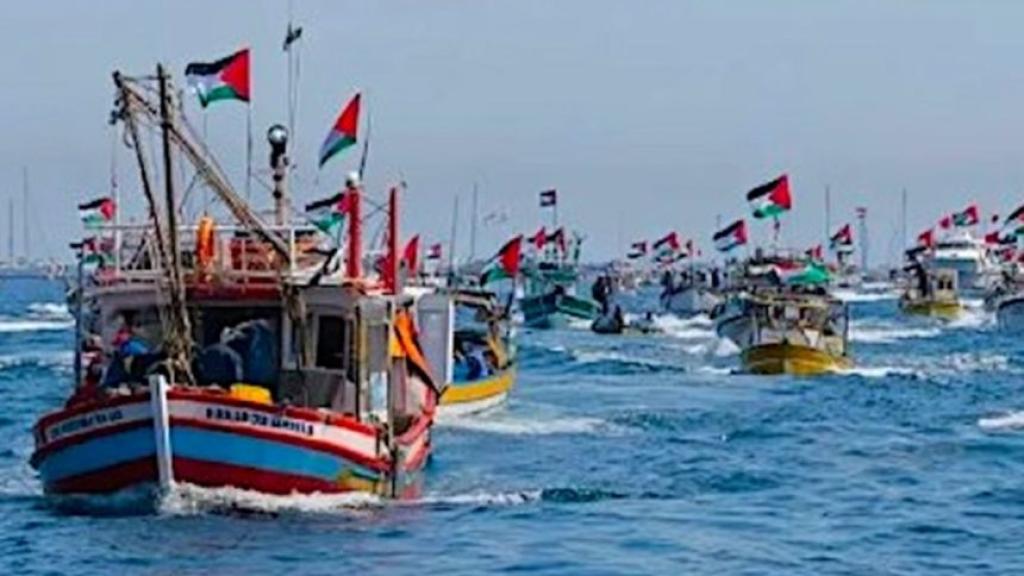 Israel Tahan Seluruh Kapal Peserta Global Sumud Flotilla