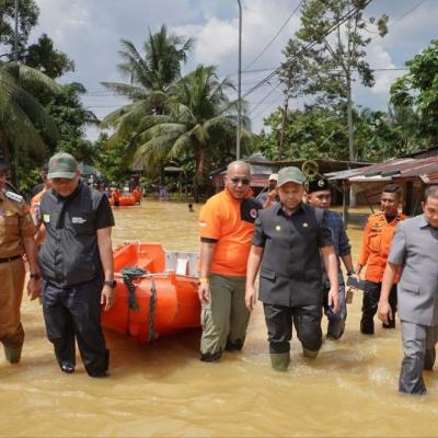 Banjir Terjang Lima Daerah di Riau, BPBD Laporkan 43 Kejadian Banjir Terkait Curah Hujan Tinggi