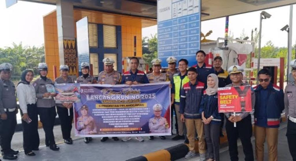 Berkendara Aman di Tol, Pesan Ditlantas Polda Riau Saat Ops Patuh Lancang Kuning 2025