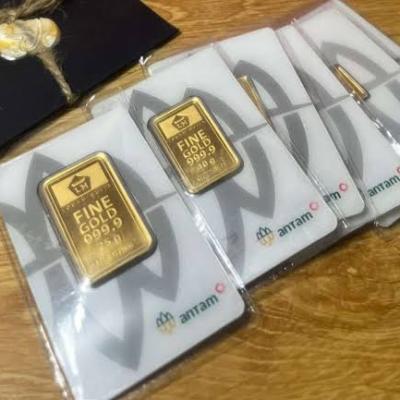 Emas Antam Turun Rp4.000, Ini Daftar Lengkap Harga Terbarunya