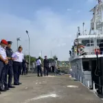 Bakamla Latihan Bersama Coast Guard Malaysia-Singapura di Perairan Kepri