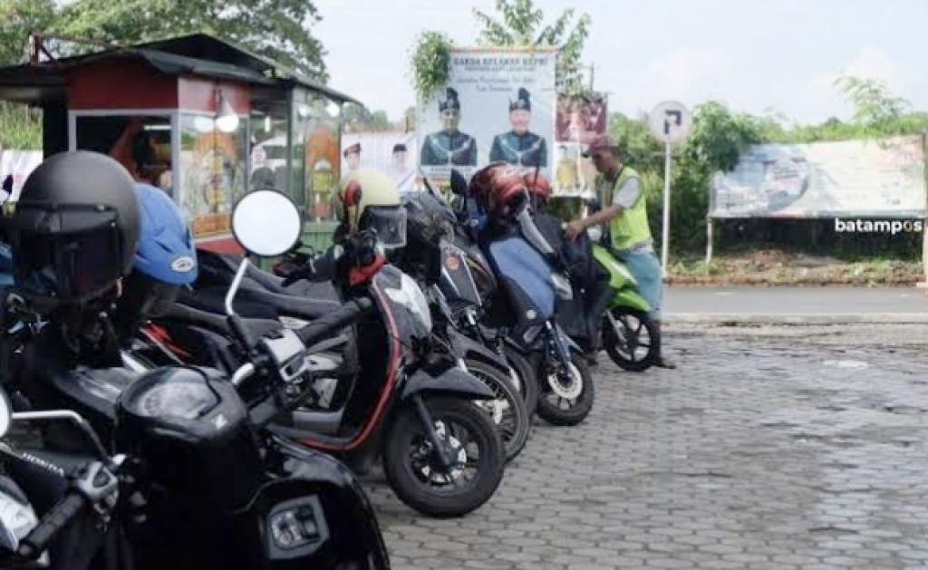 Realisasi Retribusi Parkir di Tanjungpinang Cuma 57 Persen