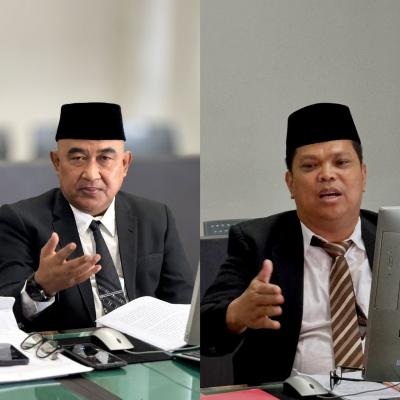 Ketua Komisi II DPRD Kampar Toni Hidayat dan Dewi Hadi Lulus Sangat Memuaskan di PPs UIR