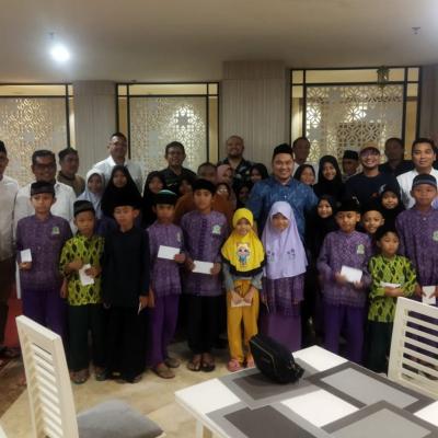 Askot PSSI Batam Gelar Buka Bersama dan Santuni Anak Yatim