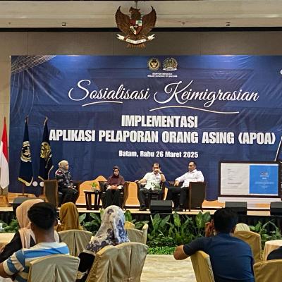 Imigrasi Dorong Hotel di Batam Gunakan APOA