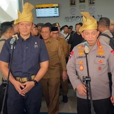 Menko AHY dan Kapolri Resmikan Pelabuhan Internasional Gold Coast Bengkong