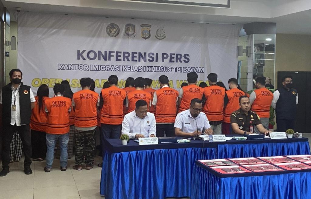 23 WNA di Batam Terjaring Operasi Wira Waspada