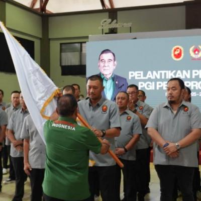 Pelantikan Pengurus PGI Riau 2025-2029, PB PGI Dorong Pembinaan Atlet dan Turnamen Rutin