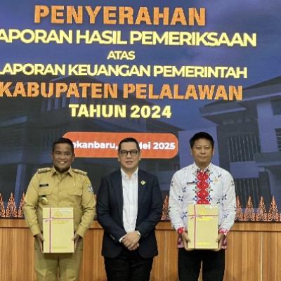 Pelalawan Kembali Raih Opini WTP Atas LKPD 2024
