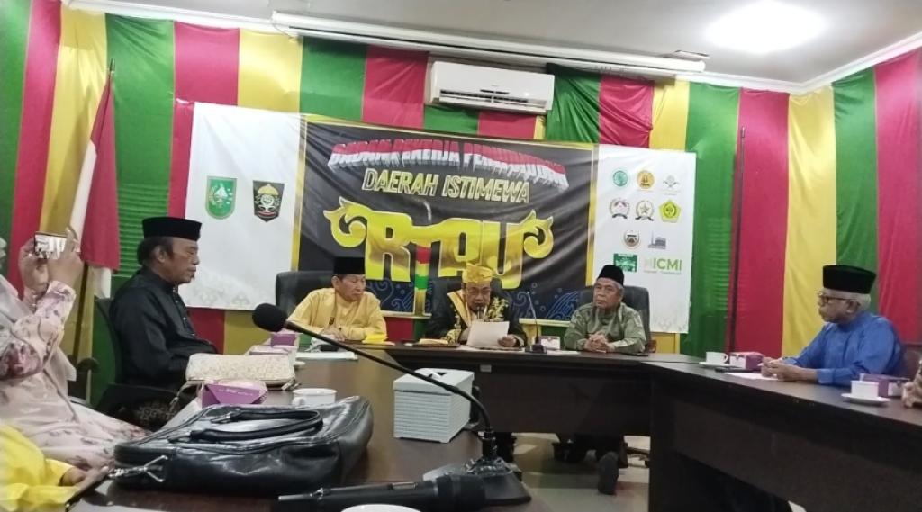 Datangi LAMR, PKR Kerajaan Indragiri Nyatakan Dukungan Penuh Daerah Istimewa Riau