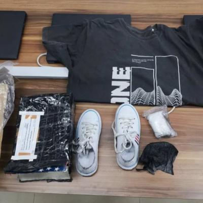 Tim Keamanan Bandara SSK II Pekanbaru Gagalkan Penyelundupan Sabu dalam Sepatu Anak