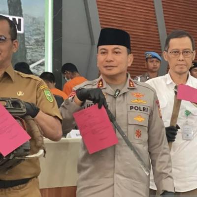 Polda Riau Tangani 27 kasus Karhutla Sepanjang 2025, Sebanyak 24 Orang Jadi Tersangka