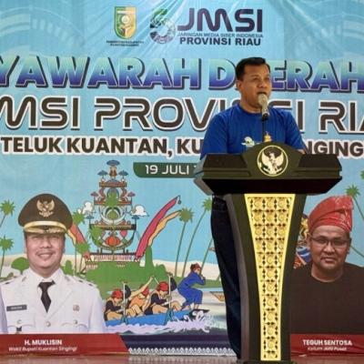 Buka Musda II JMSI Riau, Bupati Suhardiman Ajak JMSI Bantu Pengembangan Pariwisata Kuansing