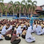 Ketua Umum JMSI Motivasi Siswa SMPN 1 Padangsidimpuan Tingkatkan Literasi Digital