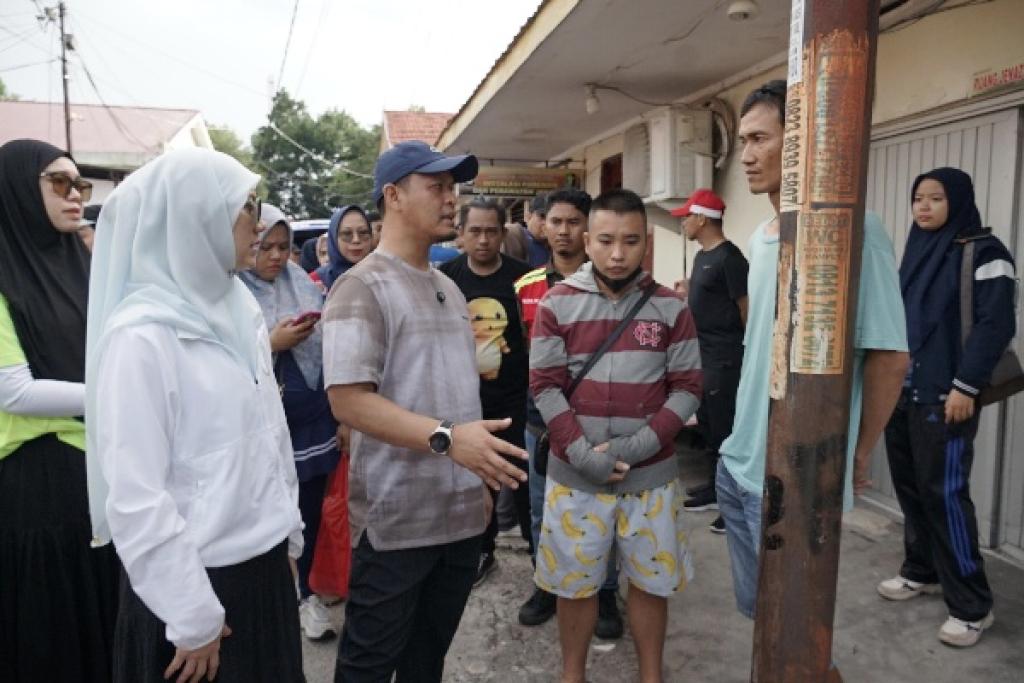 Sampaikan Turut Berduka, Wako Agung Temui Keluarga Korban Kebakaran di Jl Tuanku Tambusai