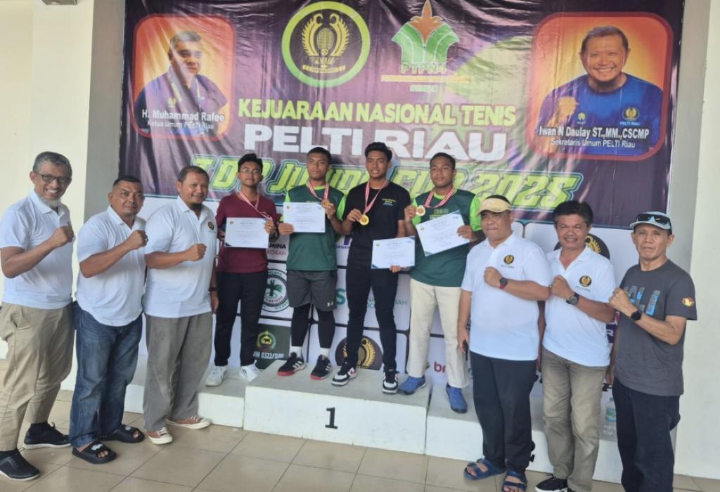 Kejuaraan Tenis Nasionasl Junior 2025, Berjalan Sukses, Ini Dia Para Juaranya