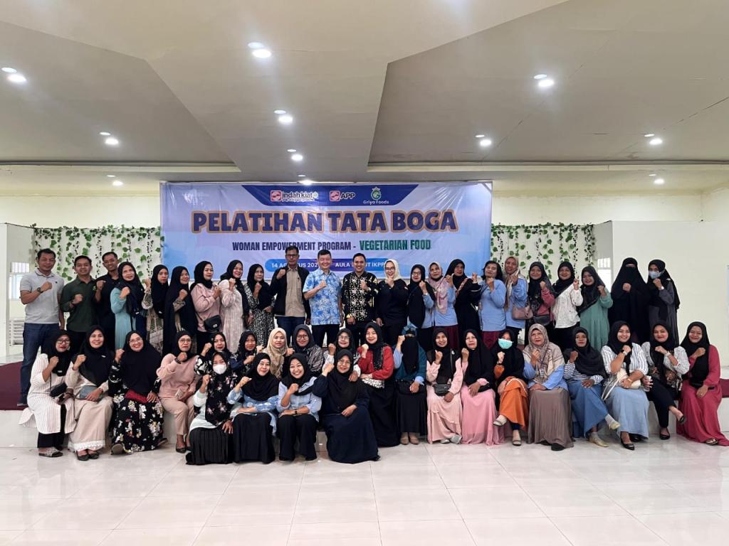 Dorong UMKM Kuliner Naik Kelas, PT IKPP Gelar Pelatihan Tata Boga Olahan Vegetarian Food