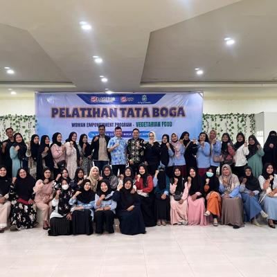 Dorong UMKM Kuliner Naik Kelas, PT IKPP Gelar Pelatihan Tata Boga Olahan Vegetarian Food