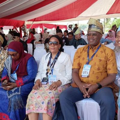 Pertama Kali Lihat Pacu Jalur, Dubes Mozambik Terpukau