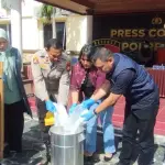 Polres Dumai Musnahkan Hampir Tiga Kilogram Sabu Hasil Tangkapan