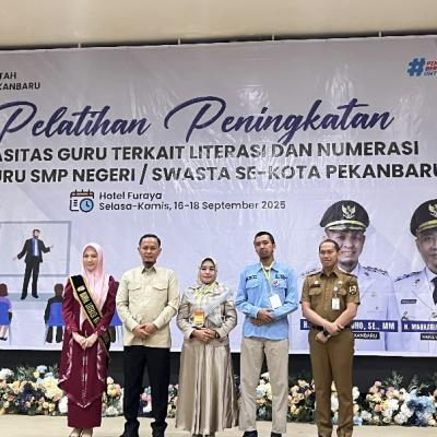 Tingkatkan Kualitas Pendidikan, Wali Kota Agung Nugroho Tekankan Seluruh Guru Laksanakan Pelatihan Tiap 3 Bulan Sekali