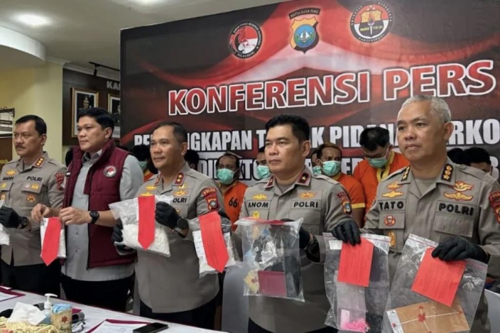 Kapolda Kepri Instruksikan Kapolsek Waspadai Keberadaan Minilab Narkoba