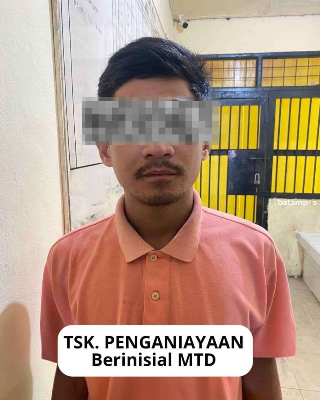 Pria Bacok Warga di Batuaji Ditangkap Polisi