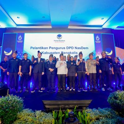 Bupati Bengkalis Hadiri Rakerwil Partai NasDem Riau di Duri, Dorong Sinergi Politik dan Pembangunan Daerah