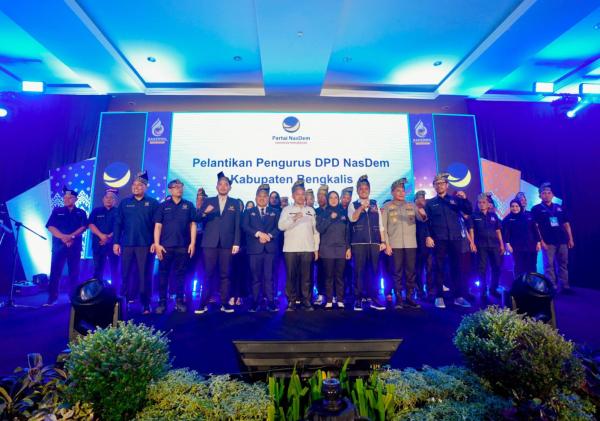 Bupati Bengkalis Hadiri Rakerwil Partai NasDem Riau di Duri, Dorong Sinergi Politik dan Pembangunan Daerah