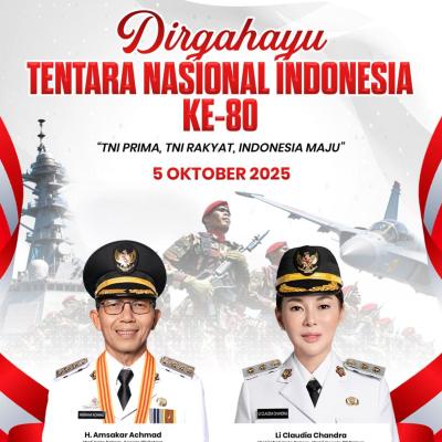Wali Kota Batam Ucapkan Selamat HUT ke-80 TNI: “Jayalah Selalu TNI, Jayalah Indonesia!”