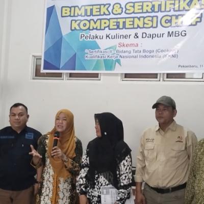 Dukung Program MBG, Apindo Pekanbaru Selenggarakan Bimtek dan Sertifikasi Bagi Juru Masak