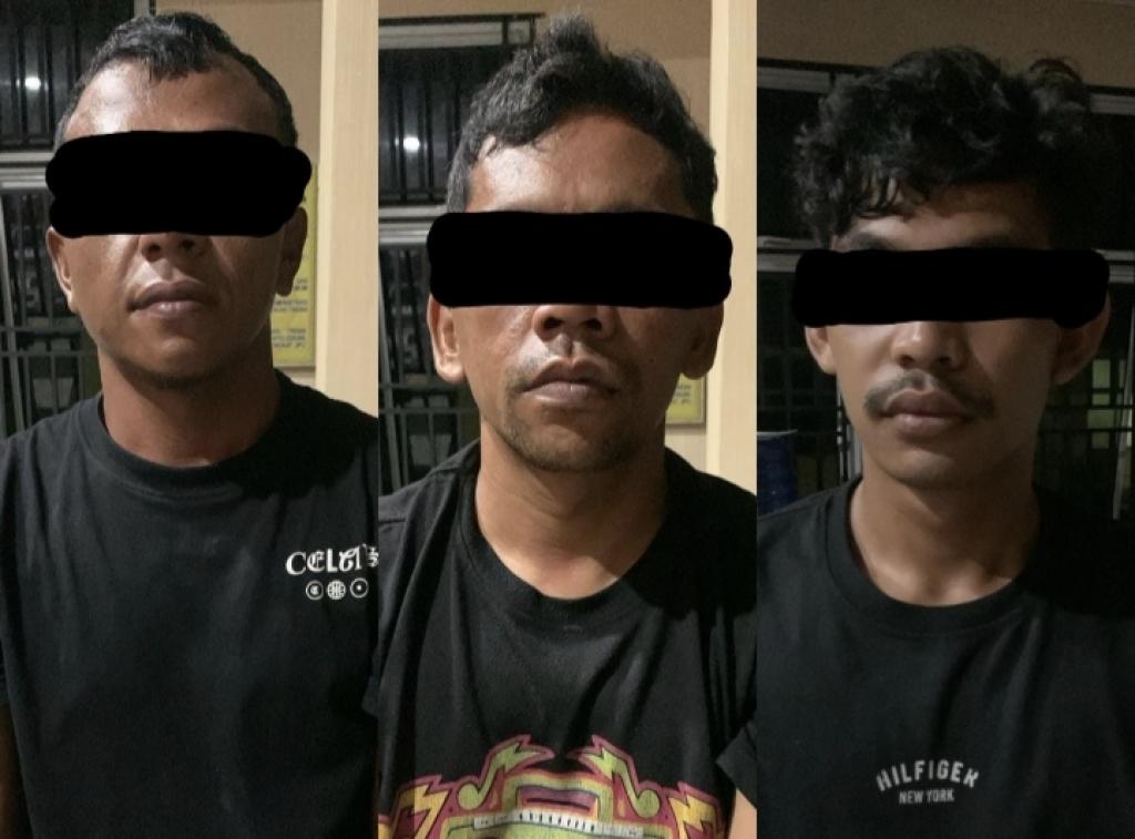 Sat Reskrim Polres Kuansing Tangkap Tiga Pelaku Pemerasan dan Ancaman, Korban Seorang Pelajar