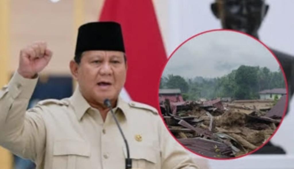Pastikan Penanggulangan Bencana Berjalan Maksimal, Prabowo Bertolak ke Tapanuli Utara