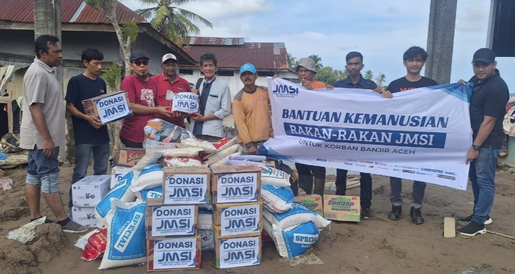 JMSI Bantu Korban Banjir Bandang di Aceh