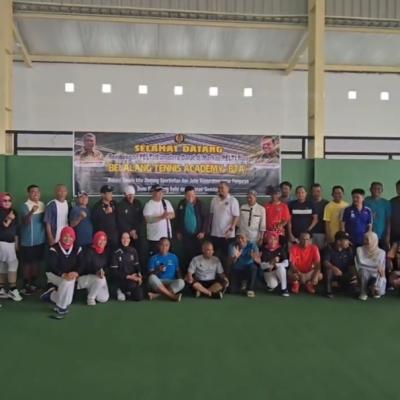 PELTI Riau Terima Kunjungan Silaturahmi PELTI Sumbar, Perkuat Kolaborasi Tenis Regional