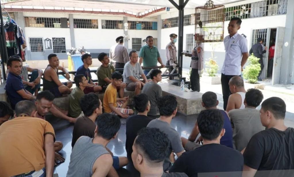 Rutan Dumai Gelar Razia Gabungan, Tegaskan Komitmen Zero Halinar