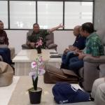 Audiensi dengan Pangdam XIX/Tuanku Tambusai, JMSI Riau Siap Berkolaborasi