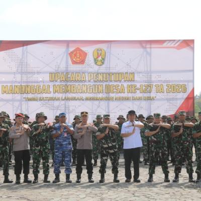 TMMD ke-127 Kodim 0301/Pekanbaru Ditutup, Dorong Pembangunan dan Ketahanan Wilayah