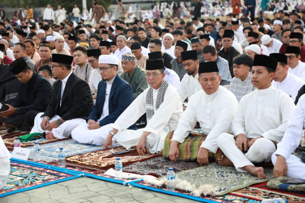 Rayakan Idulfitri 1447 H, Amsakar Salat Id Bersama Ribuan Masyarakat Batam