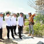 Hari Pertama Kerja, Amsakar Cek Progres Taman dan Drainase di Sejumlah Titik Kota