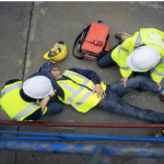 Lift Barang Anjlok di Proyek RS Santa Maria Pekanbaru, Tiga Pekerja Luka Berat